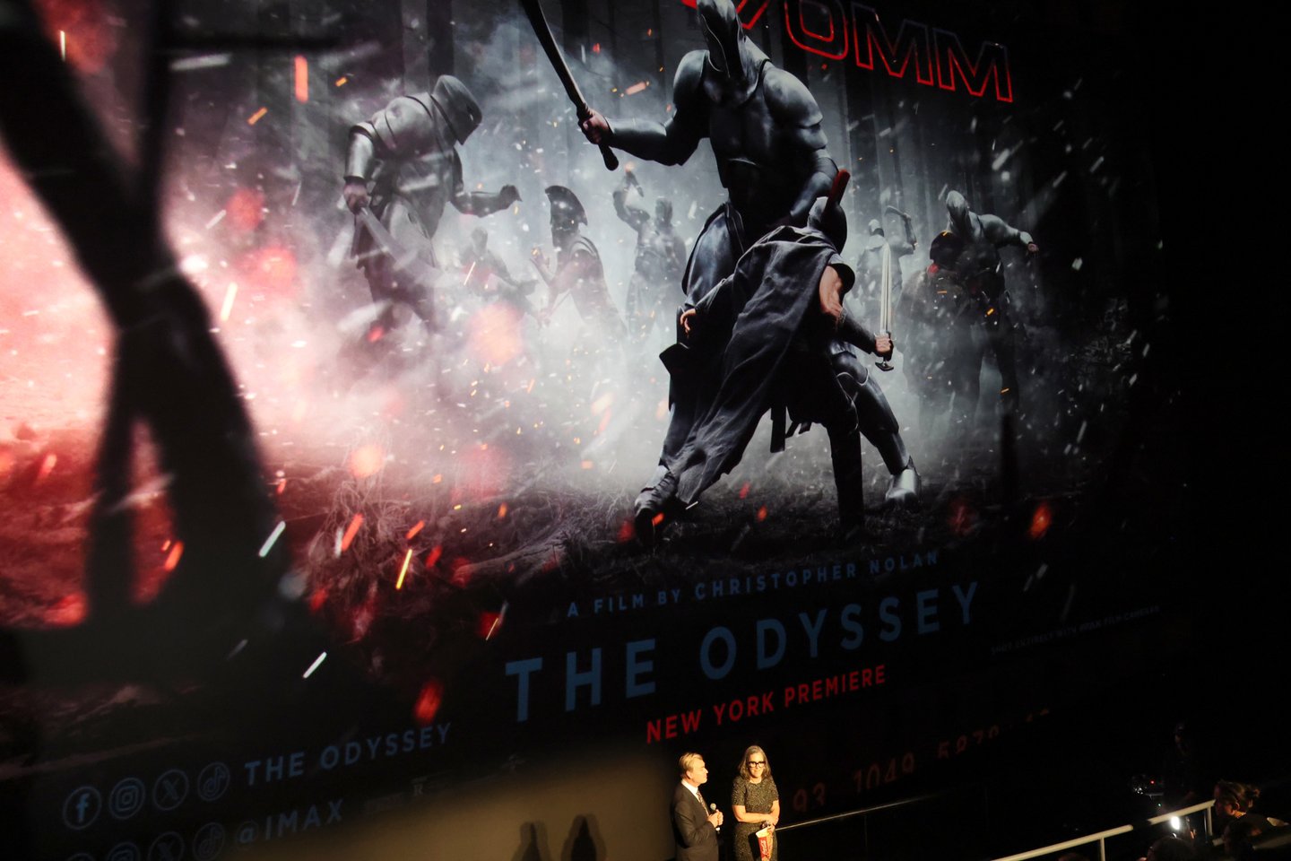 Filme “A Odisseia” pirateado e publicado na rede social X