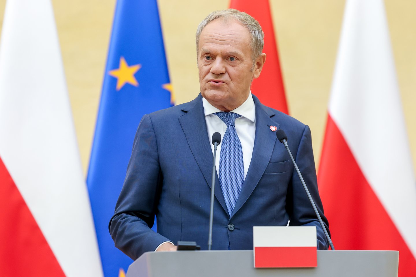 Tusk avisa: Europa será alvo de ataques “acidentais” russos