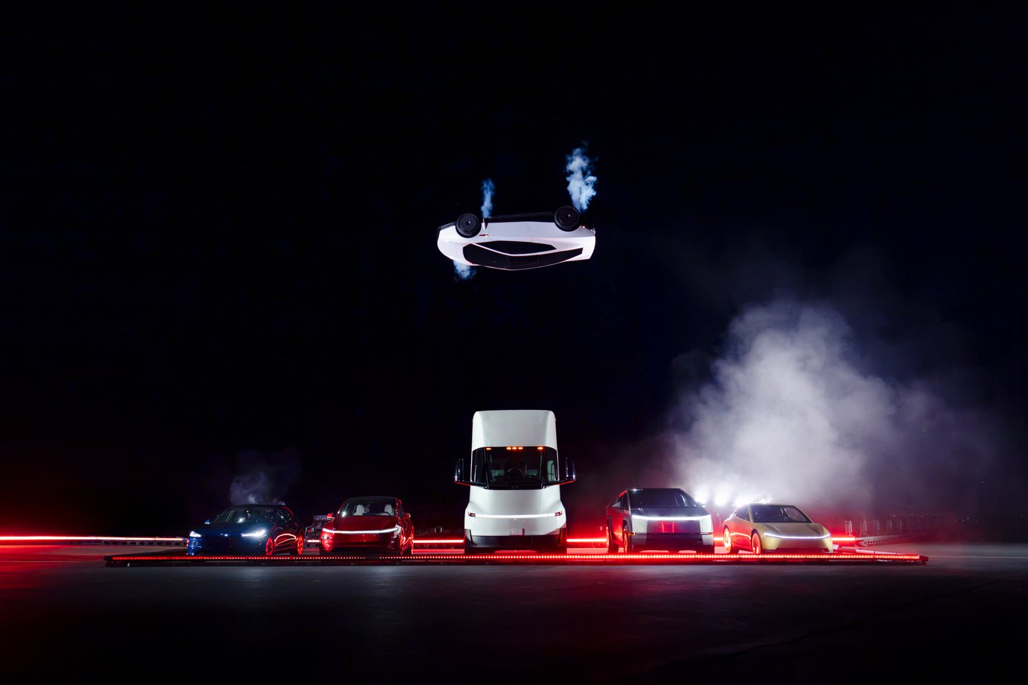 Elon Musk revela novo carro voador da Tesla